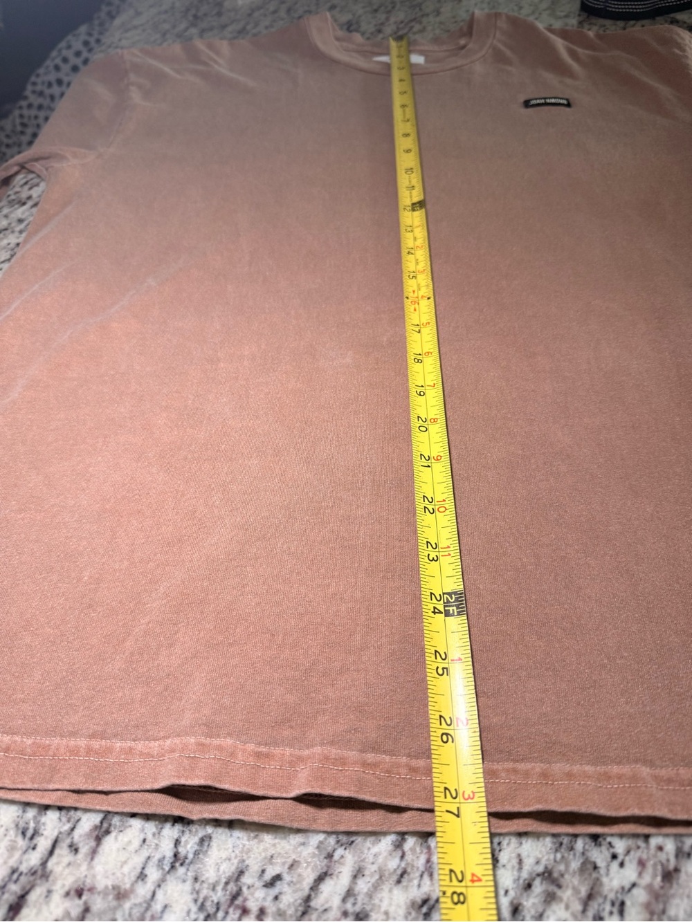 ♡ Joah Brown Logo Patch Tee Toast - Picture 4 of 7
